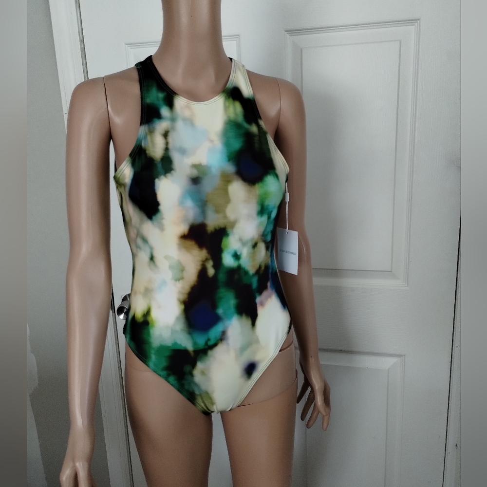 Solid & Striped Iman Women's Multicolor Swimsuit Medium